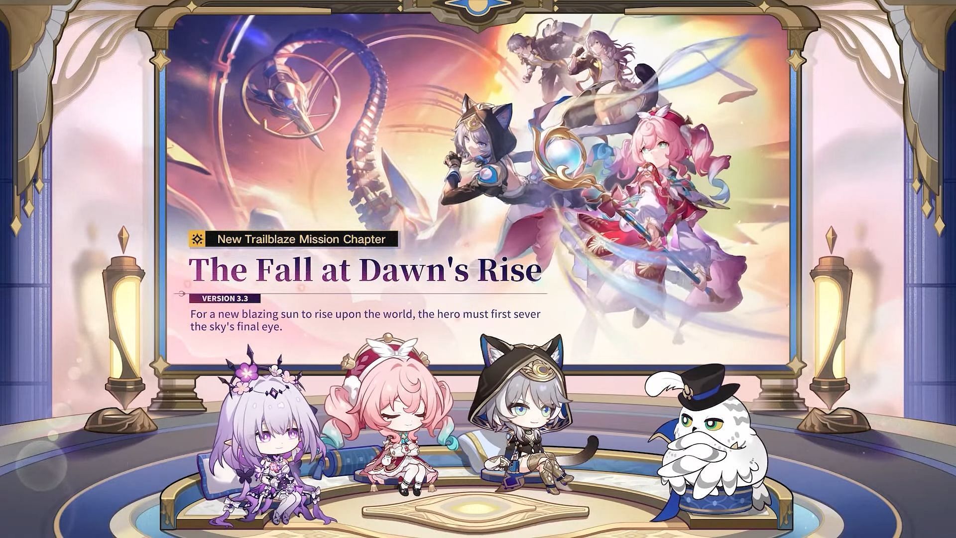 Version 3.3 will bring a new Trailblaze Mission (Image via HoYoverse)